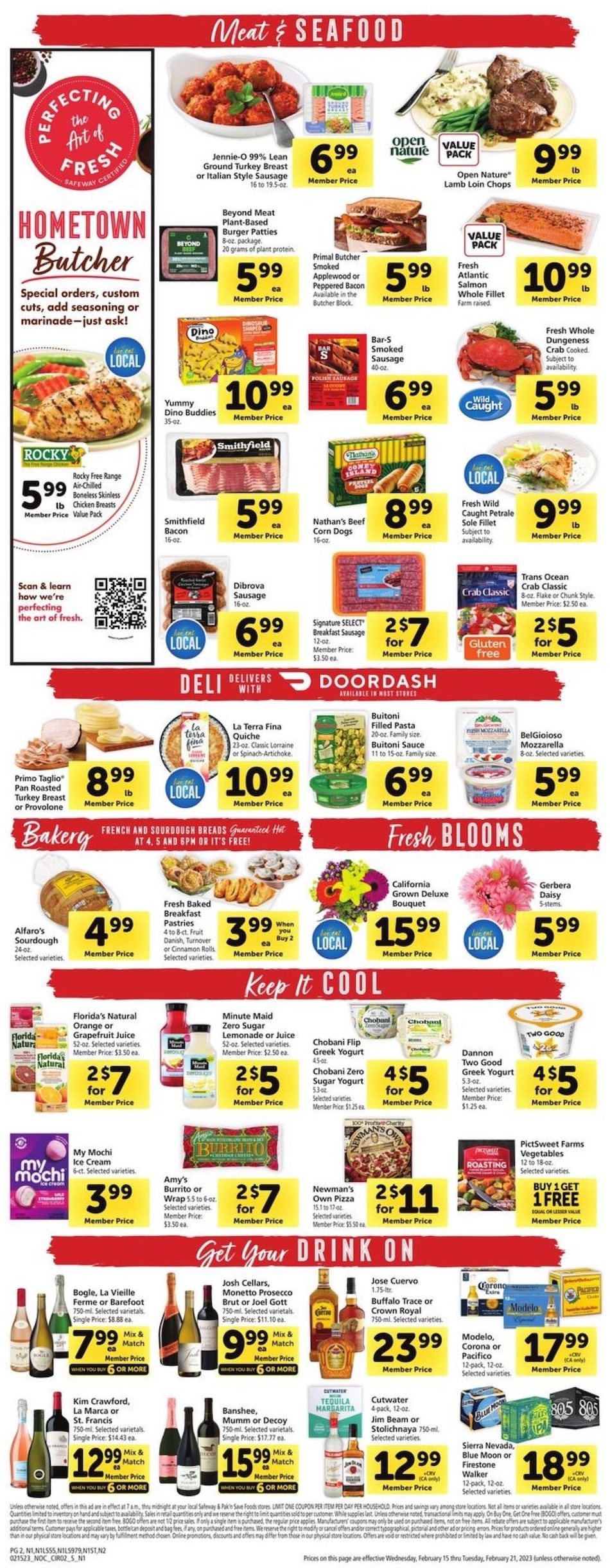Safeway Weekly Ad Sale Feb 15 21, 2023 WeeklyAds2