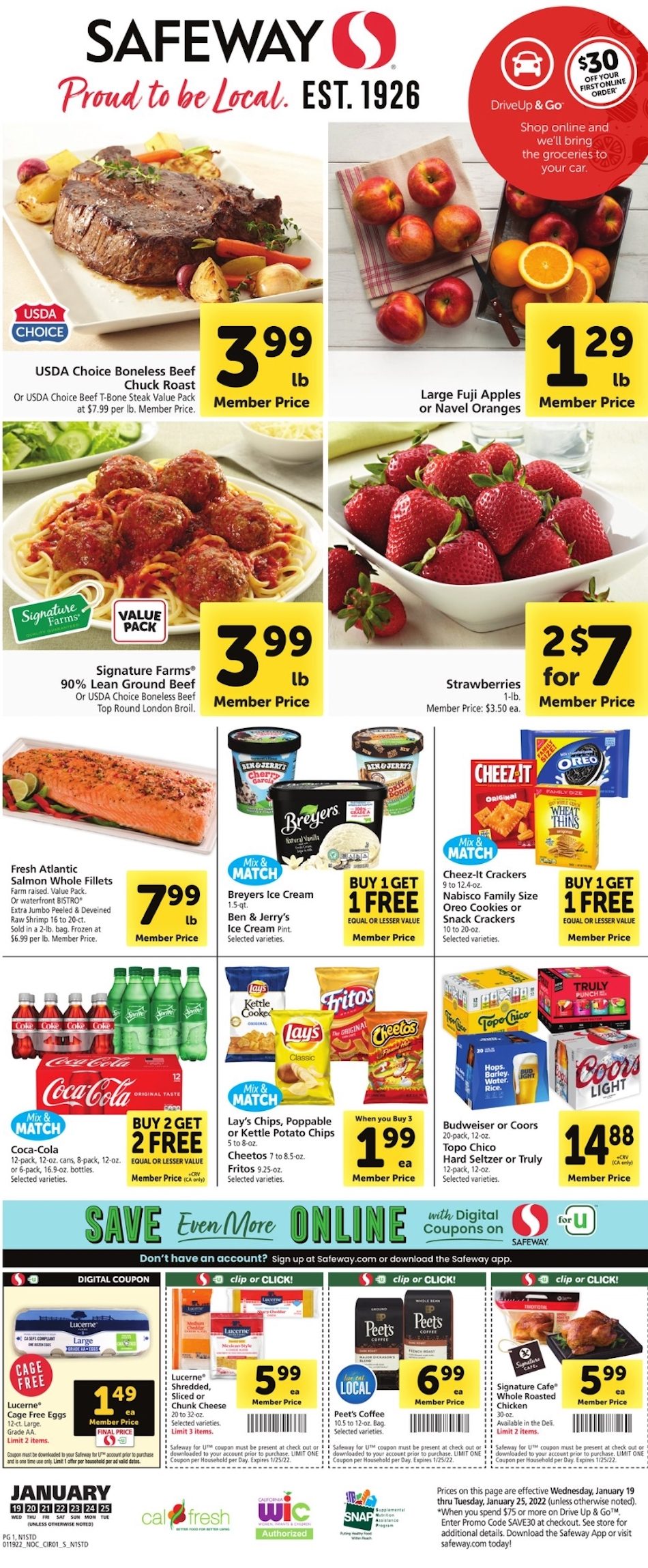 Safeway Weekly Ad Jan 19 25, 2022 WeeklyAds2