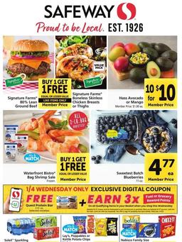 Safeway Weekly Ad Deals Jan 4–10, 2023