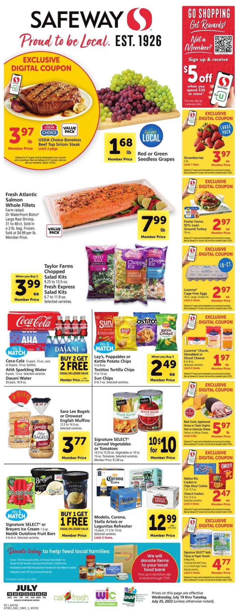 Safeway Weekly Ad Jul 19 25, 2023 WeeklyAds2