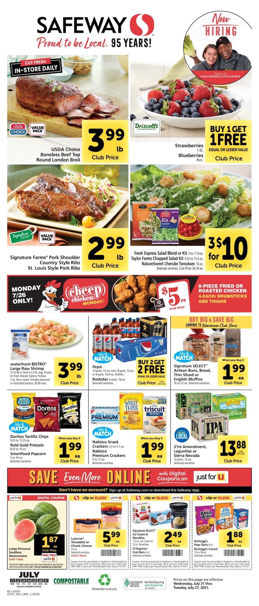 Safeway Weekly Ad Jul 21 27, 2021 WeeklyAds2