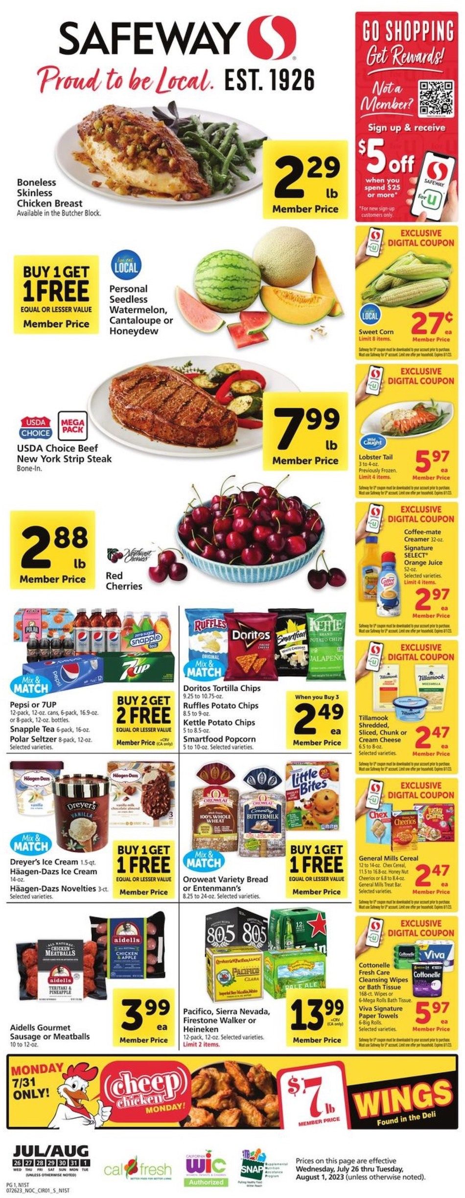 Safeway Weekly Ad Jul 26 Aug 1, 2023 WeeklyAds2