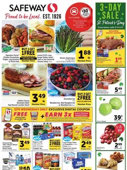 Safeway Weekly Ad Sale Mar 15 - 21, 2023