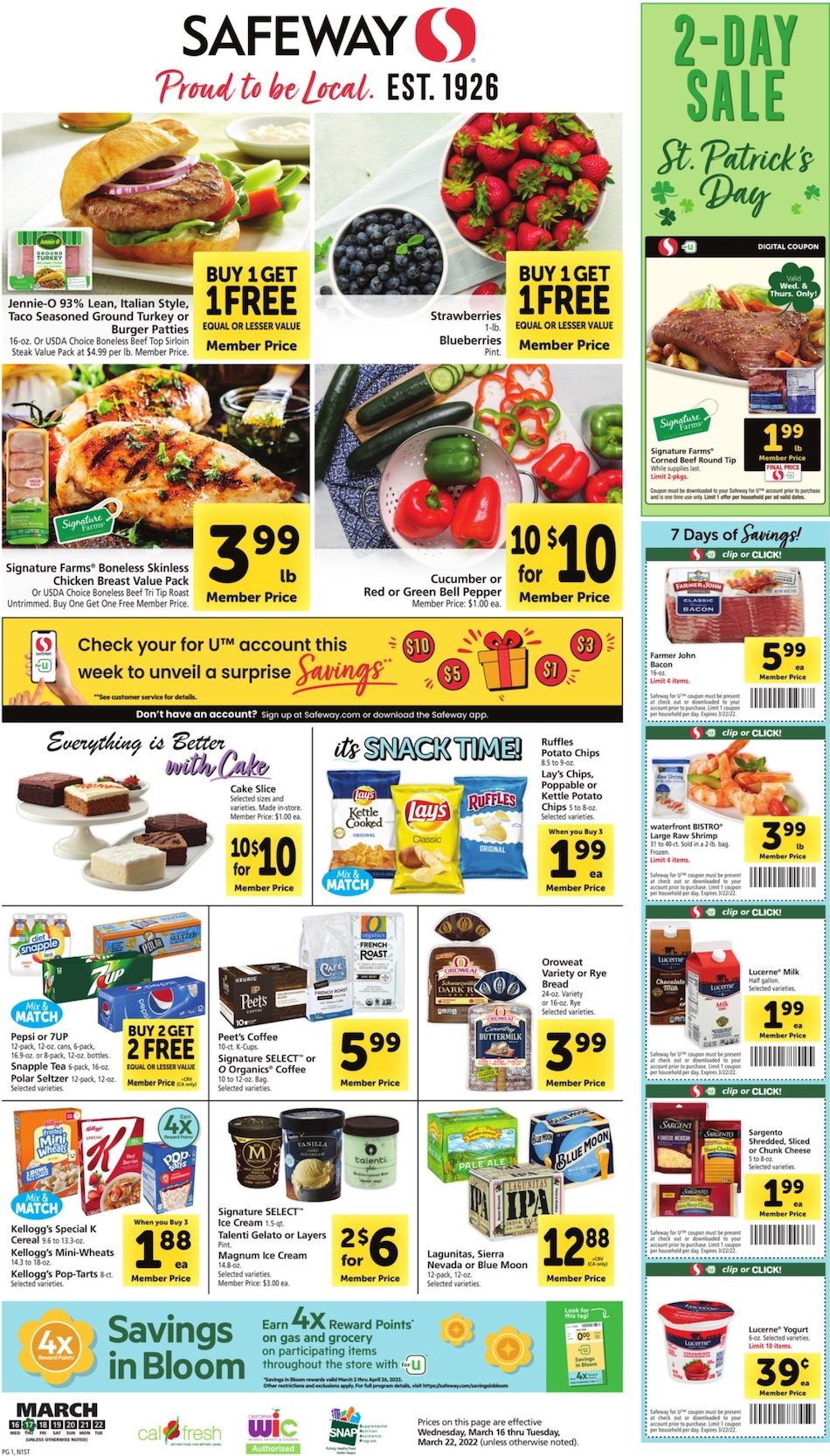 Safeway Weekly Ad Mar 16 - 22, 2022 - WeeklyAds2