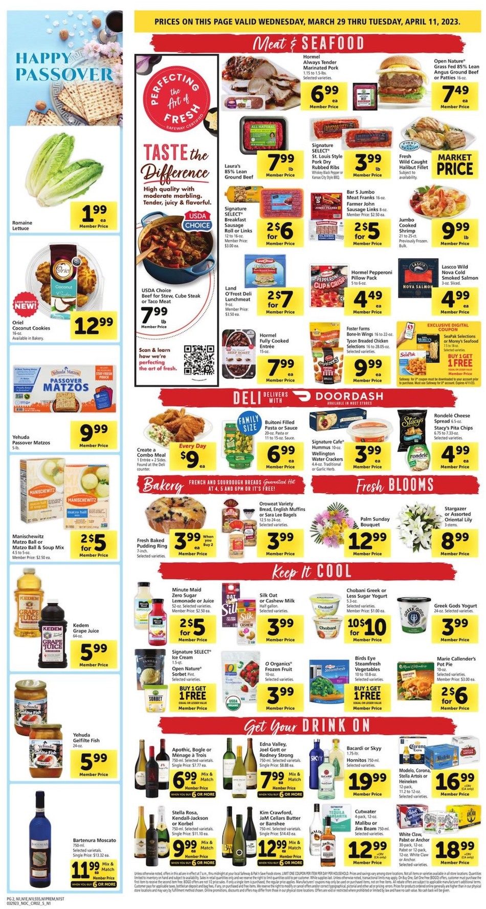 Safeway Weekly Ad Easter Mar 29 - Apr 4, 2023 - WeeklyAds2