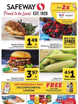 Safeway Weekly Ad Sale May 10–16, 2023