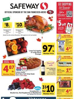 Safeway Weekly Ad Nov 8–14, 2023