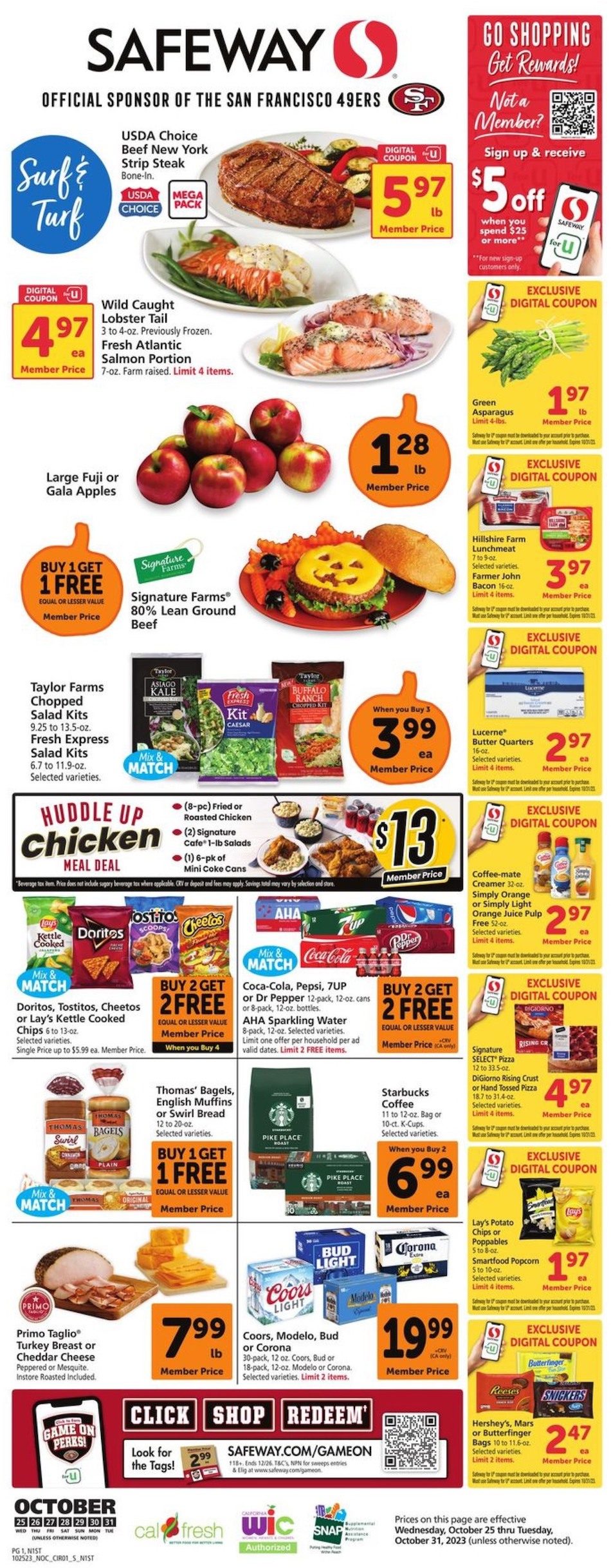 Safeway Weekly Ad Oct 25 31, 2023 WeeklyAds2