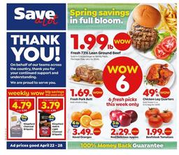 Save a Lot Ad Apr 22–28, 2020