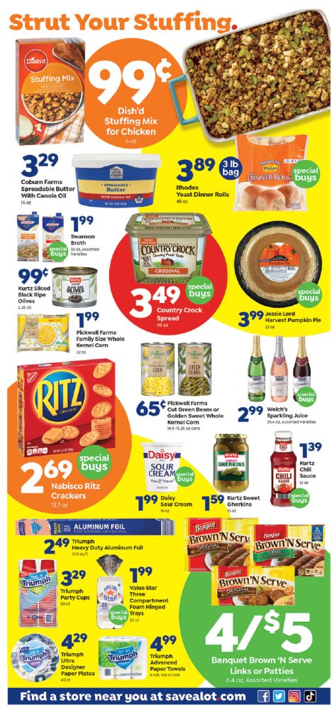 Save a Lot Ad Nov 17 - 25, 2021 - WeeklyAds2