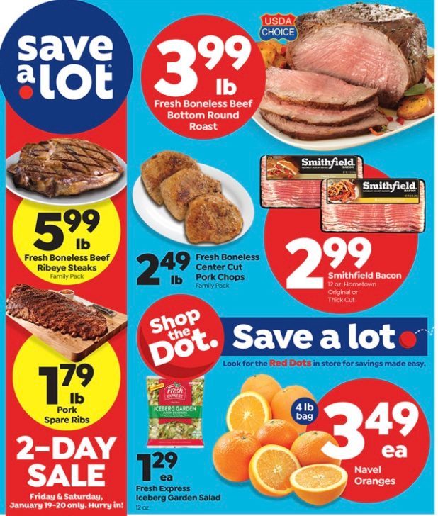 Save a Lot Weekly Ad Jan 17 - 23, 2024 - WeeklyAds2