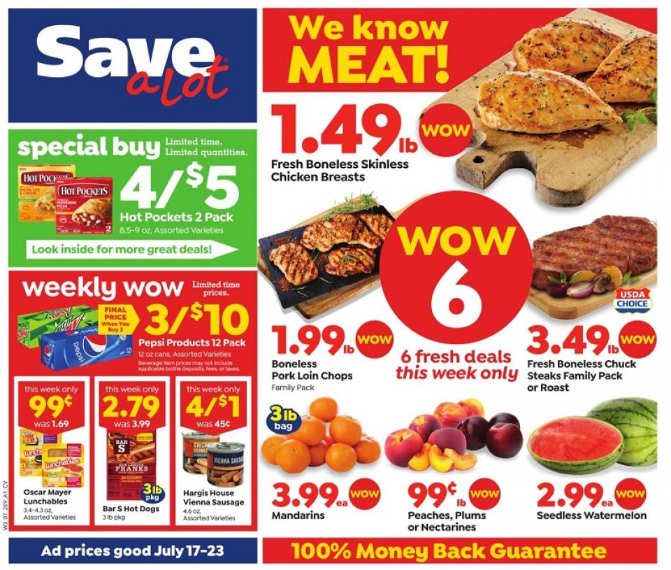 Save A Lot Weekly Ad Jul 17 - 23, 2019 - WeeklyAds2