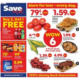 Save A Lot Weekly Ad May 1–7, 2019