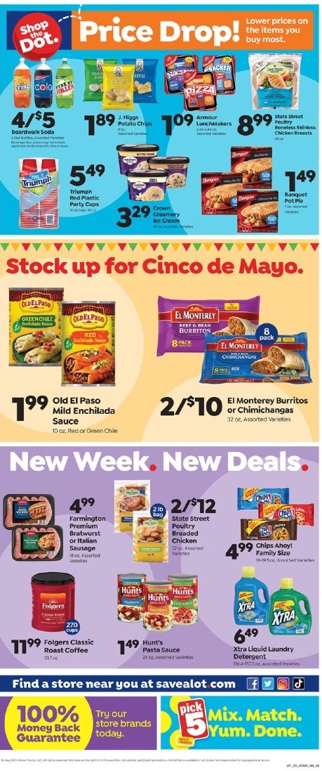 Save a Lot Weekly Ad Sale May 3 - 16, 2023 - WeeklyAds2