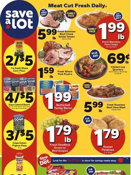Save a Lot Weekly Ad Sep 27 - Oct 4, 2024