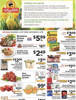 Shoprite Weekly Ad Apr 12 - 18, 2020