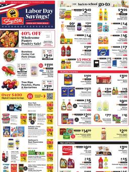 Shoprite Weekly Ad Aug 23 - 29, 2024