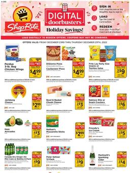 Shoprite Weekly Ad Christmas Dec 25–31, 2022