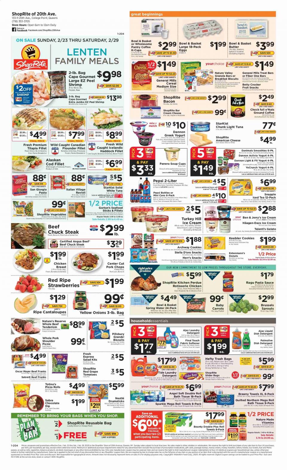 Shoprite Weekly Ad Feb 23 - 29, 2020 page 1