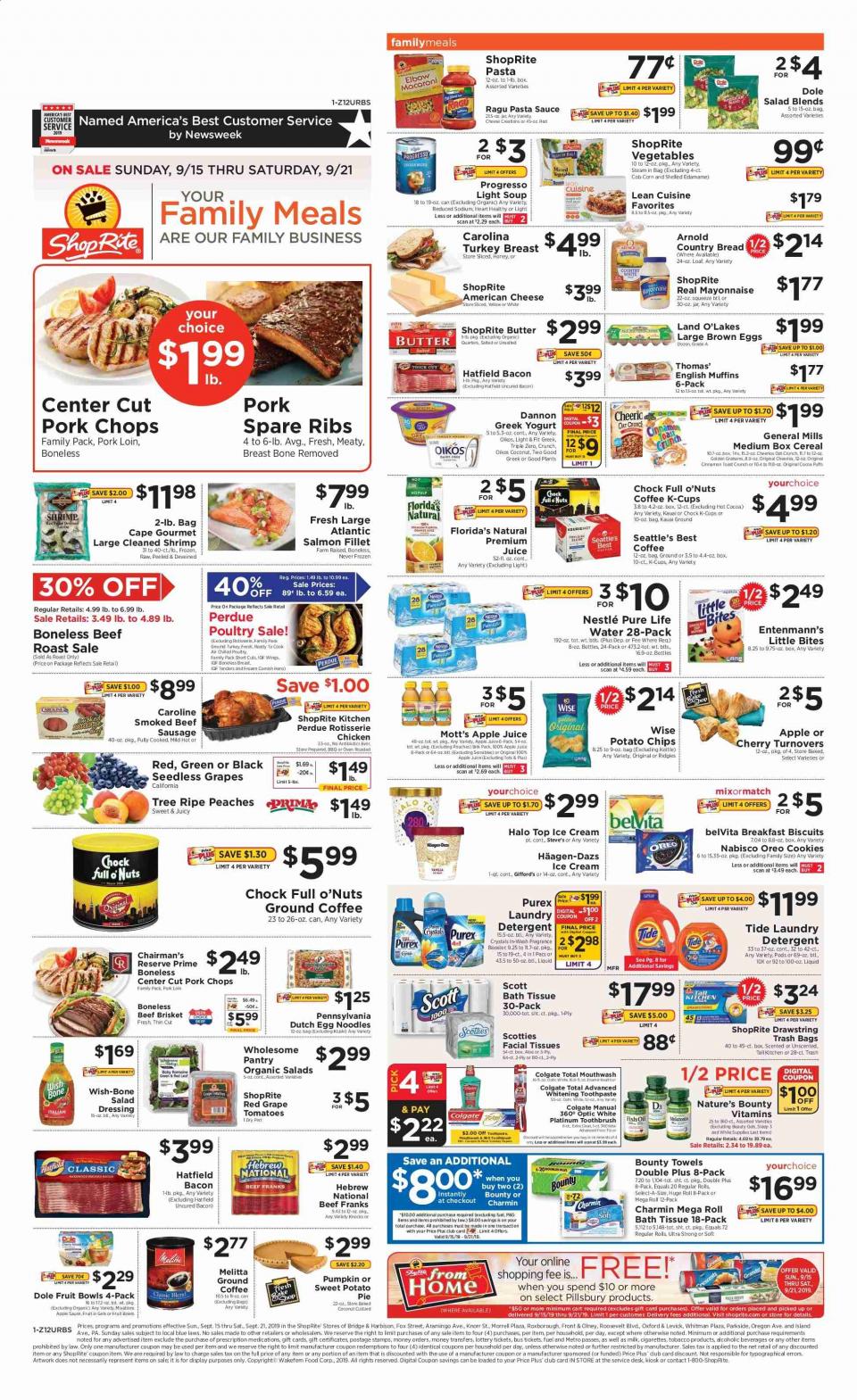 Shoprite Weekly Ad Sep 15 - 21, 2019 - WeeklyAds2