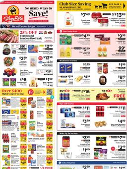Shoprite Weekly Ad Sep 6 - 12, 2024