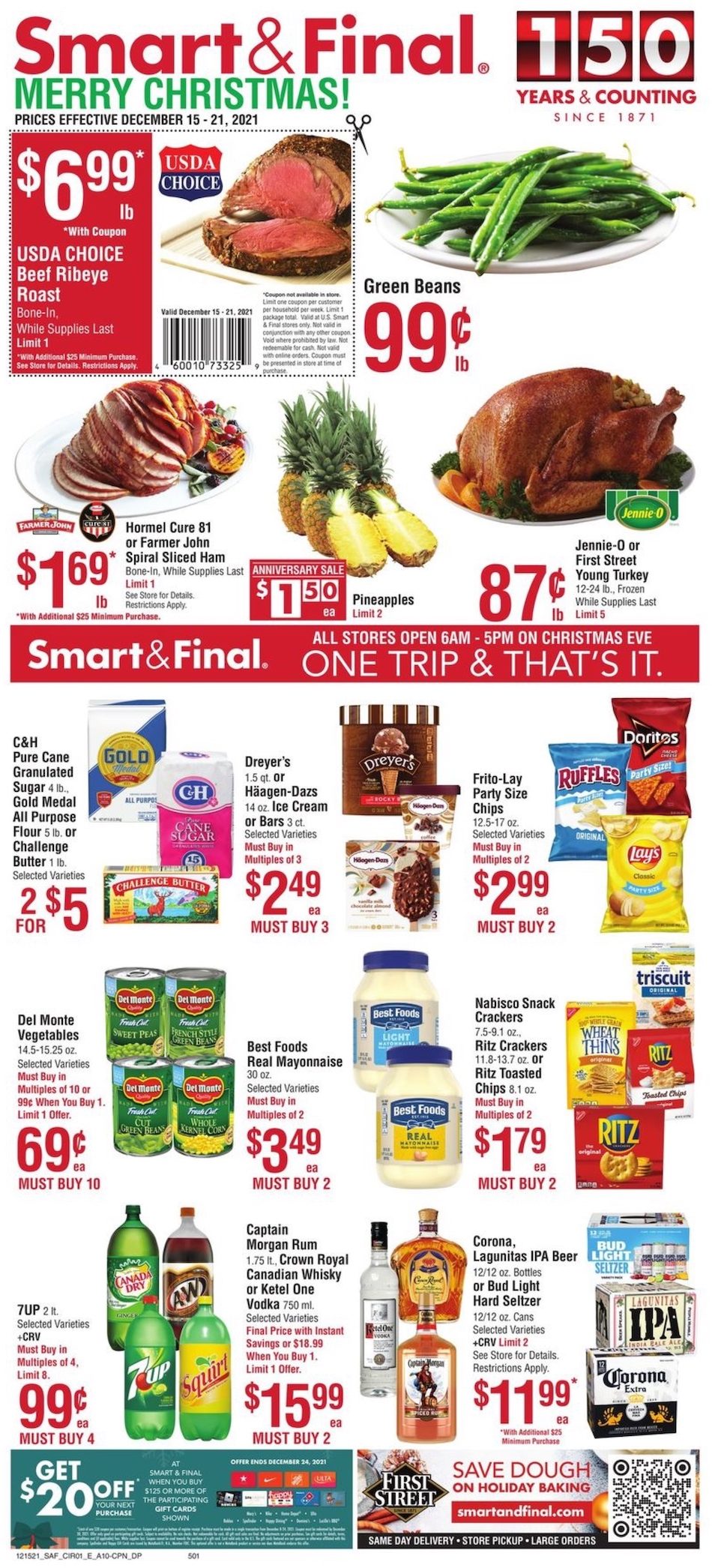 Smart & Final Ad Dec 15 - 21, 2021 - WeeklyAds2