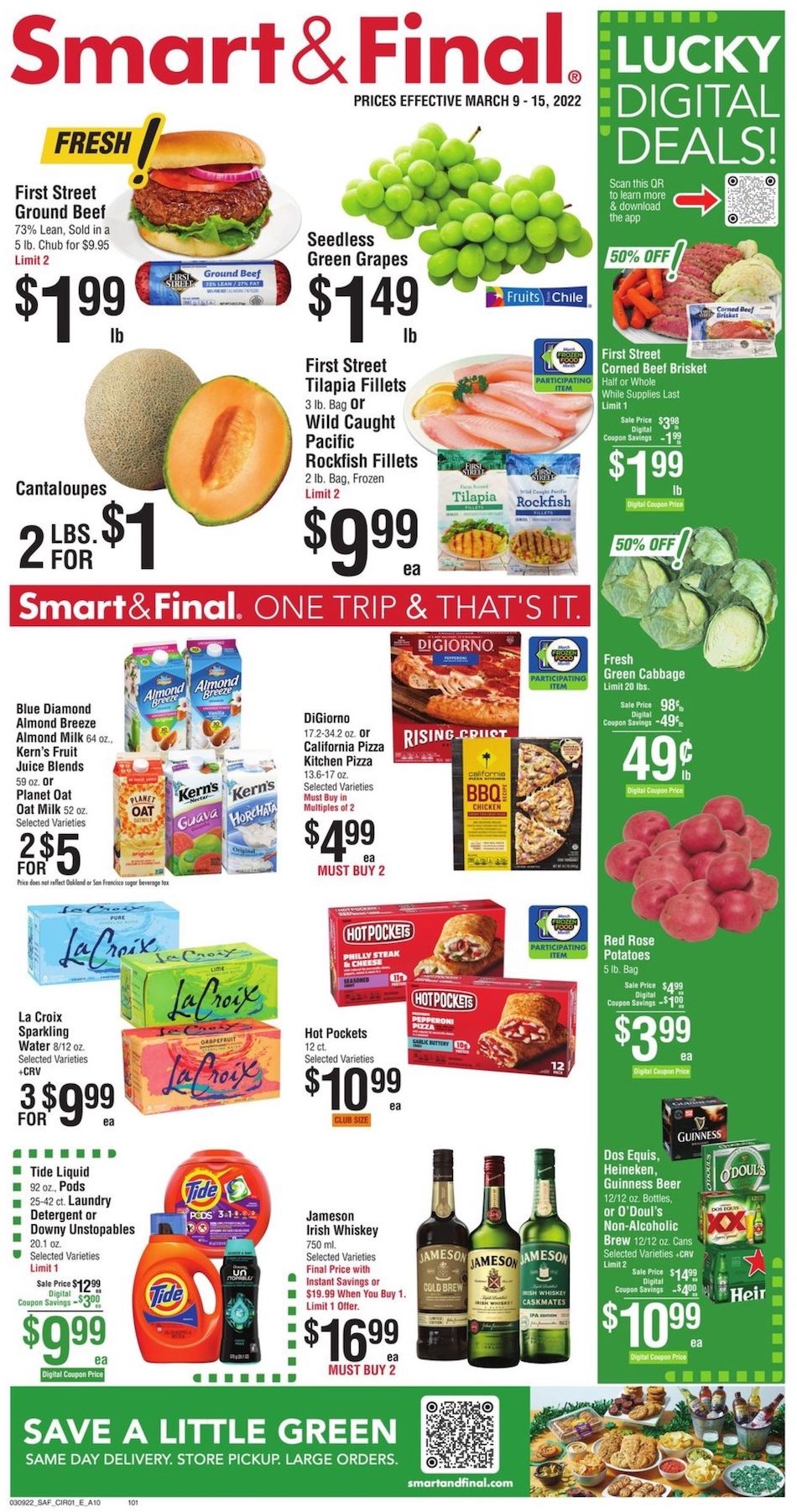 Smart & Final Ad Mar 9 15, 2022 WeeklyAds2