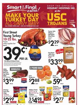 Smart and Final Ad Nov 20–28, 2019