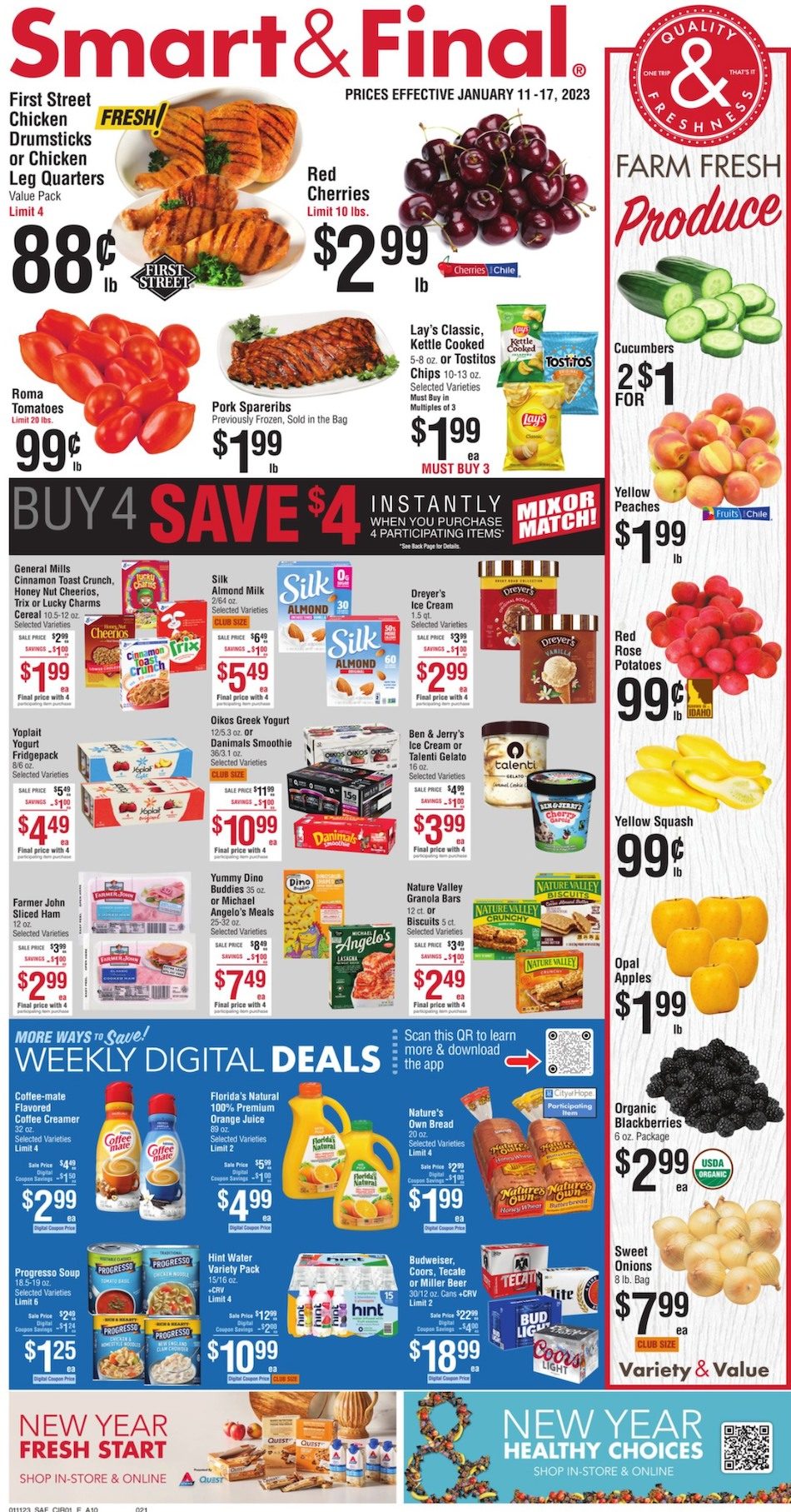 Smart & Final Weekly Ad Jan 11 17, 2023 WeeklyAds2