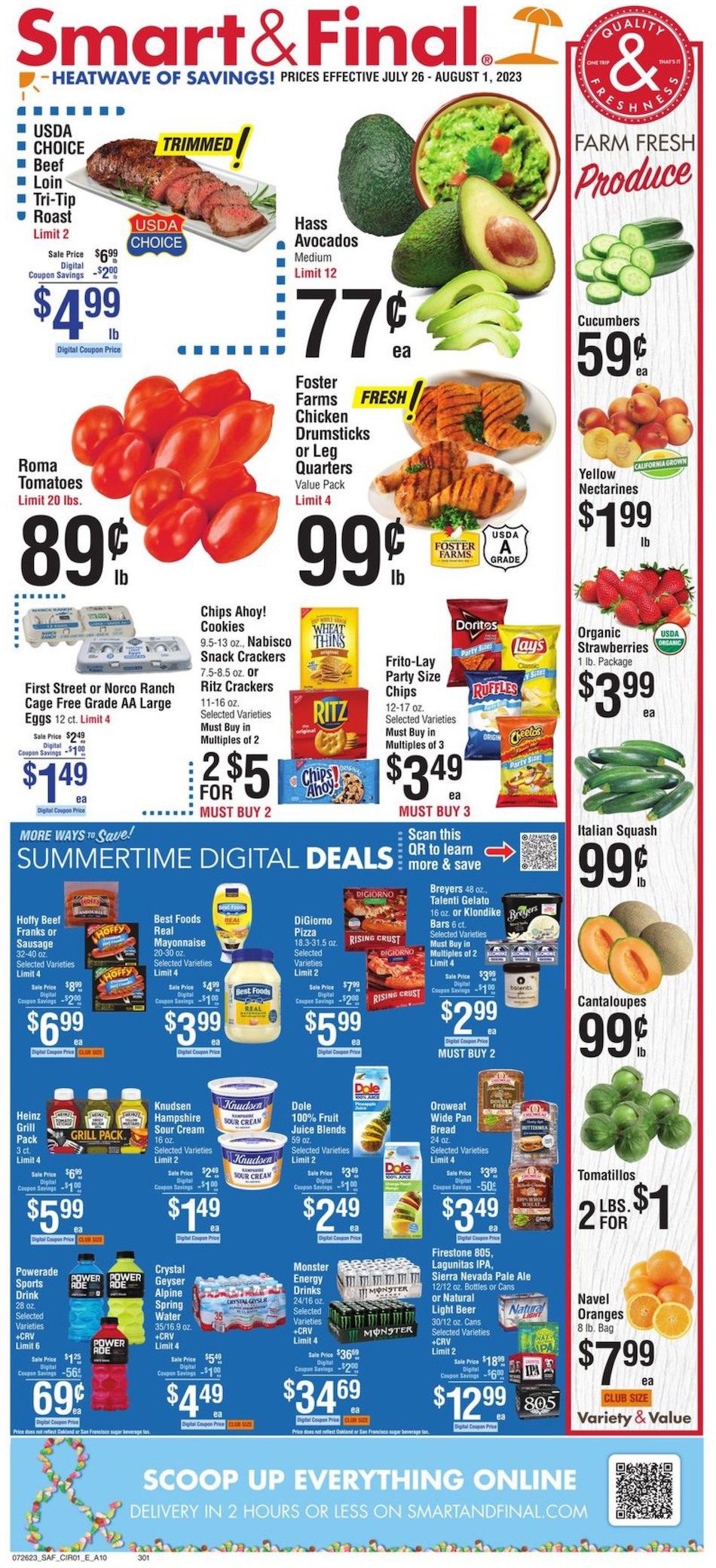 Smart & Final Weekly Ad Jul 26 Aug 1, 2023 WeeklyAds2