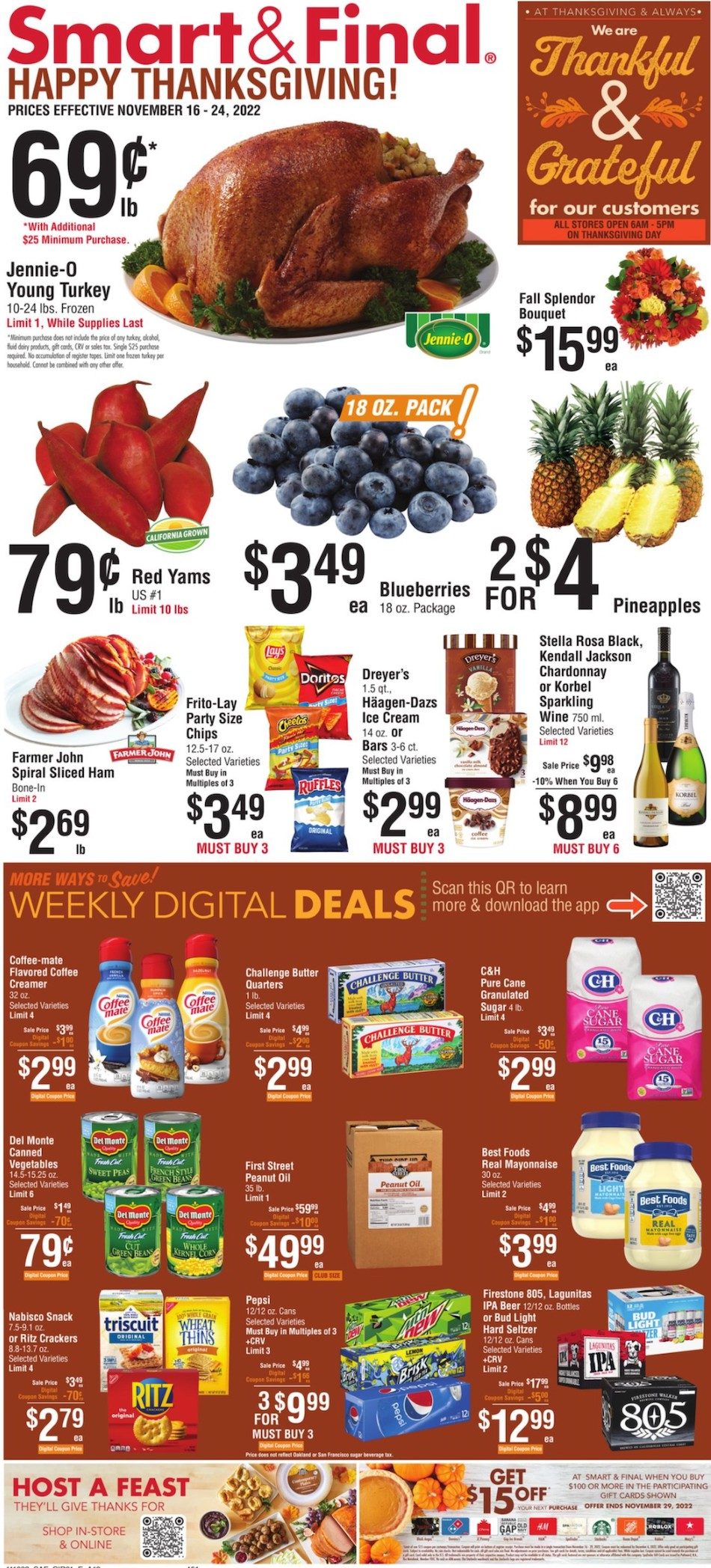 Smart & Final Weekly Ad Nov 16 - 24, 2022 - WeeklyAds2