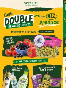 Sprouts Farmers Market Weekly Ad September 9 - 15, 2026
