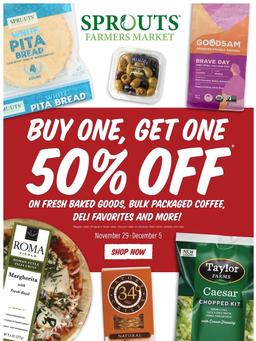 Sprouts Weekly Ad Nov 29 - Dec 5, 2023