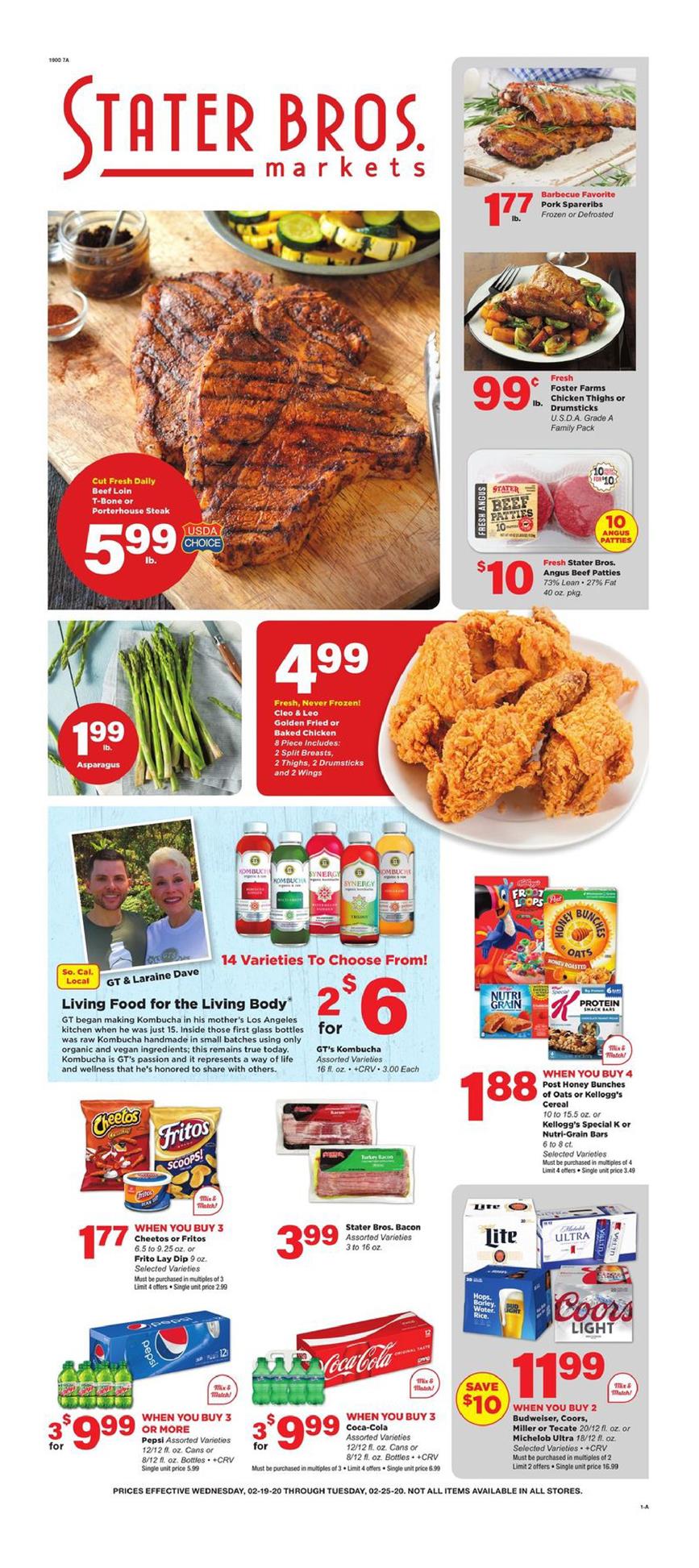 Stater Bros Ad Feb 19 25, 2020 WeeklyAds2