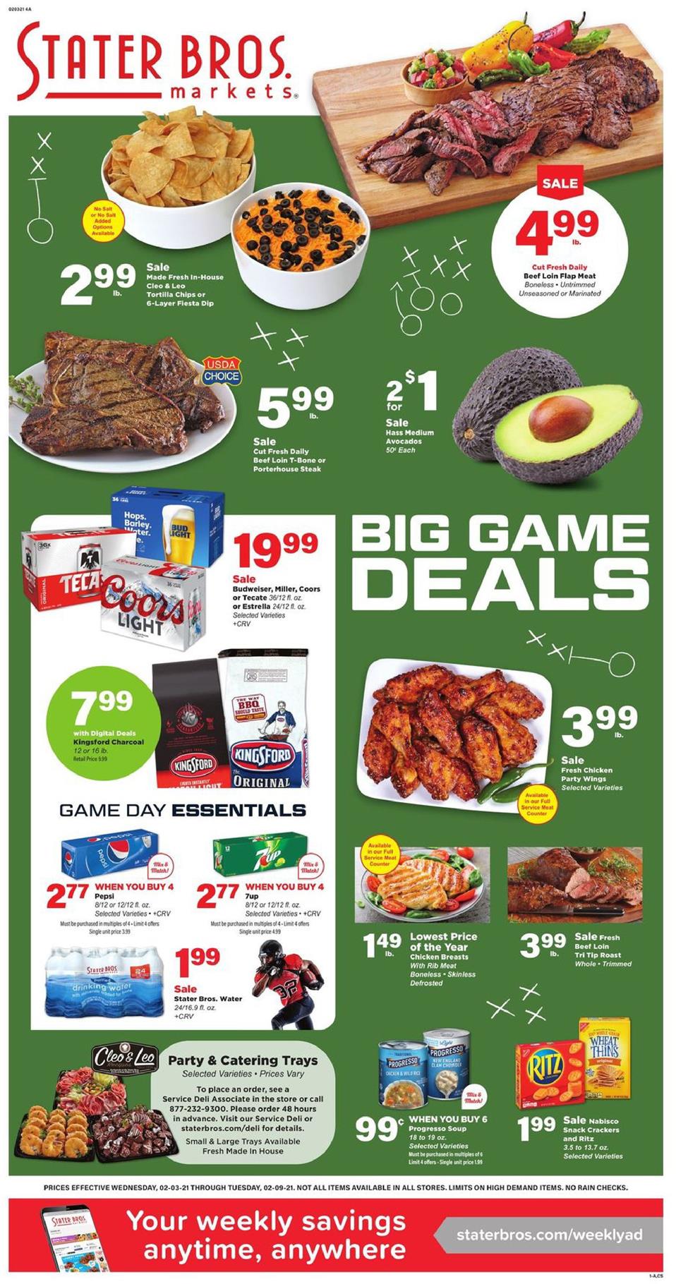 Stater Bros Ad Feb 3 9, 2021 WeeklyAds2