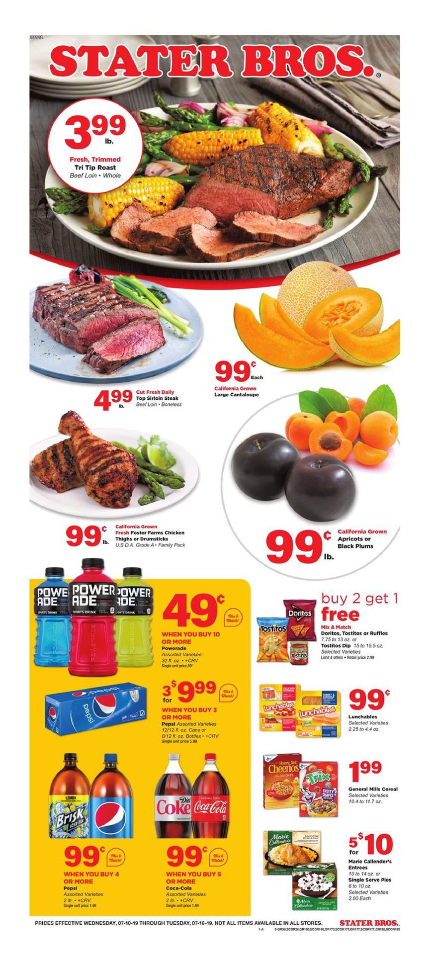 Stater Bros Ad Jul 10 16, 2019 WeeklyAds2