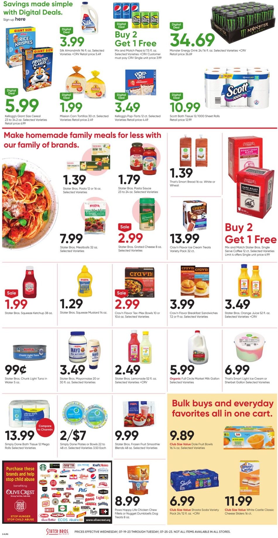 Stater Bros Weekly Ad Jul 19 25, 2023 WeeklyAds2