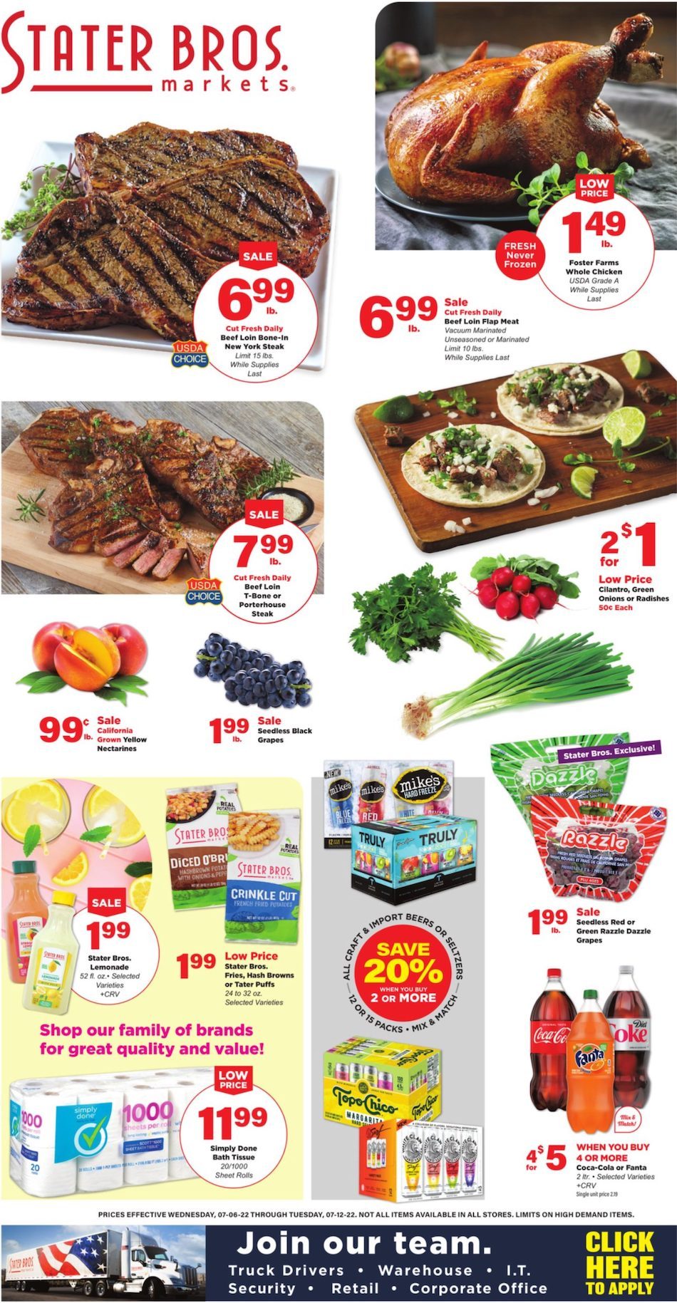 Stater Bros Ad Jul 6 12, 2022 WeeklyAds2