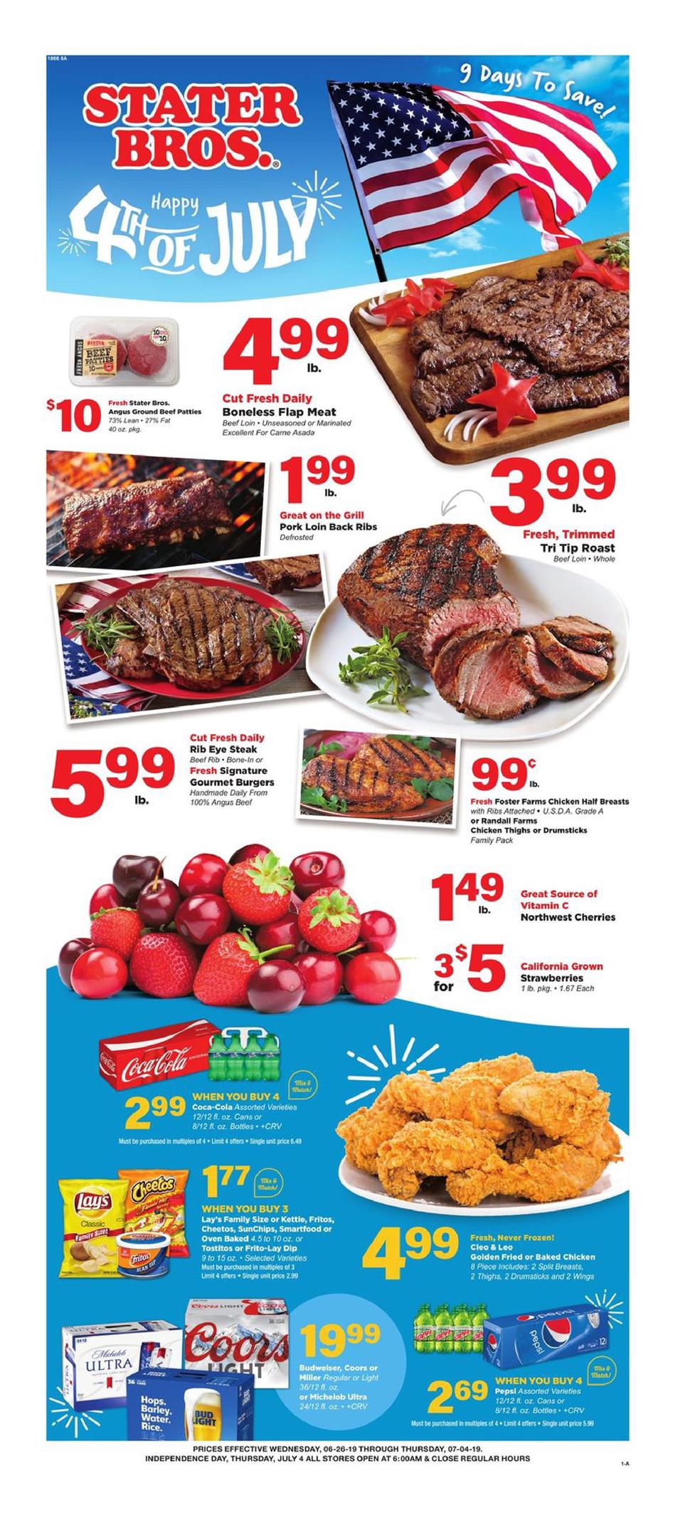 Stater Bros Ad Jun 26 Jul 2, 201 WeeklyAds2