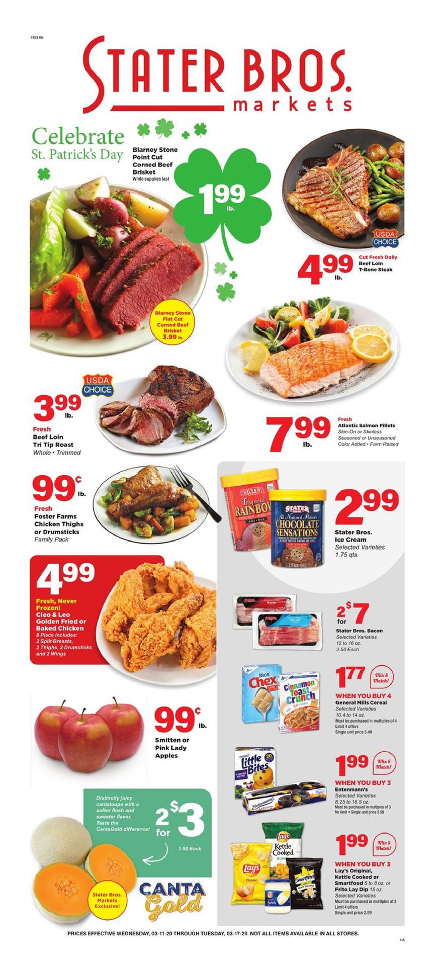 Stater Bros Ad Mar 11 17, 2020 WeeklyAds2