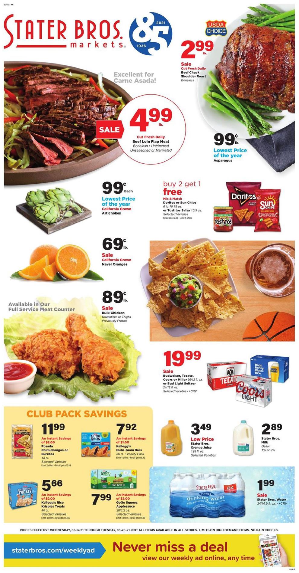 Stater Bros Ad Mar 17 23, 2021 WeeklyAds2