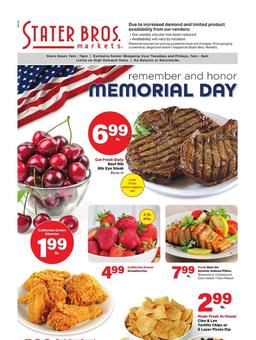 Stater Bros Ad May 20 - 26, 2020