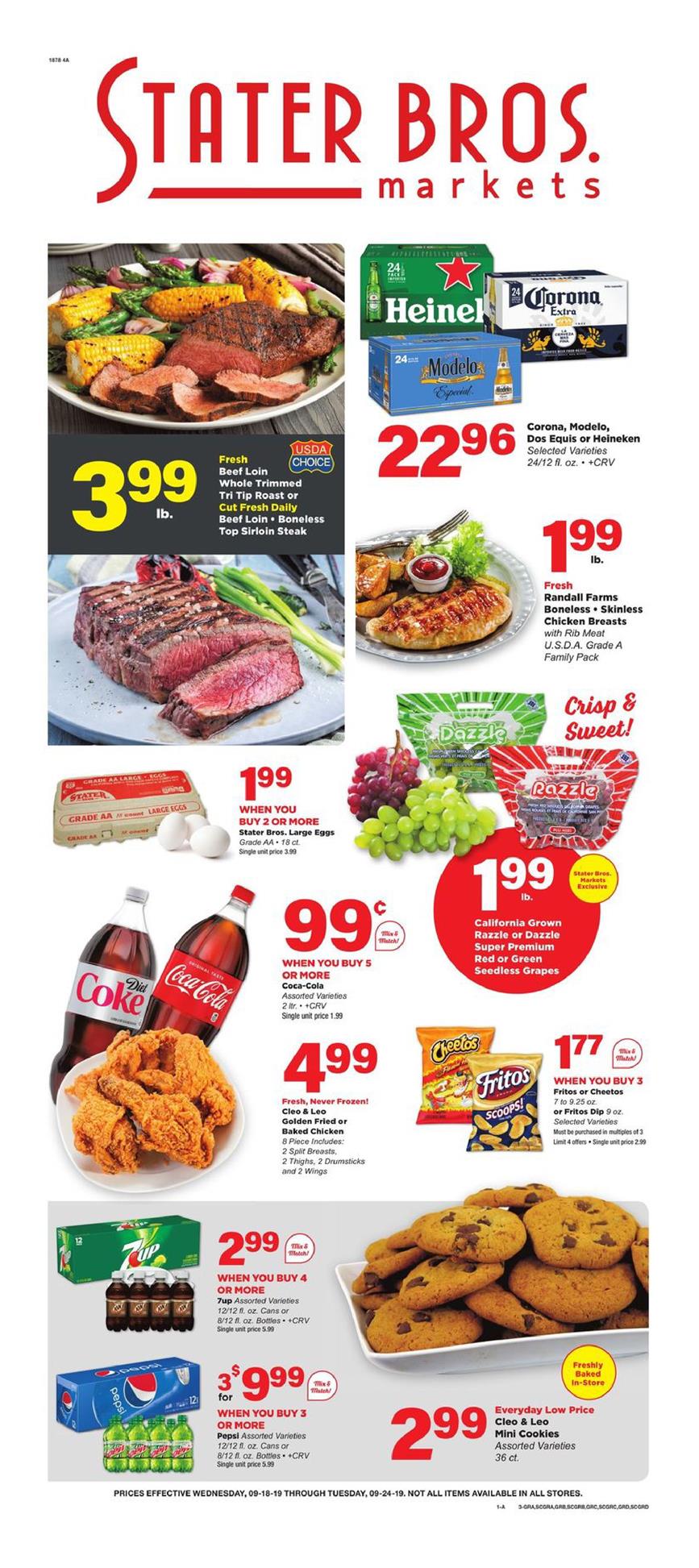 Stater Bros Ad Sep 18 24, 2019 WeeklyAds2