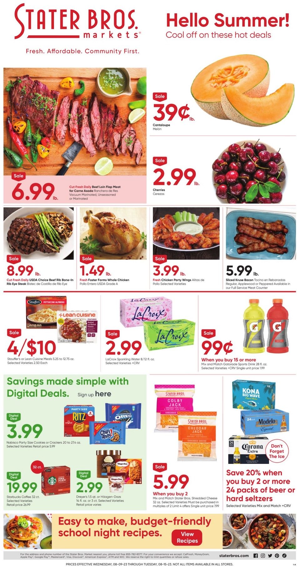Stater Bros Weekly Ad Aug 9 15, 2023 WeeklyAds2