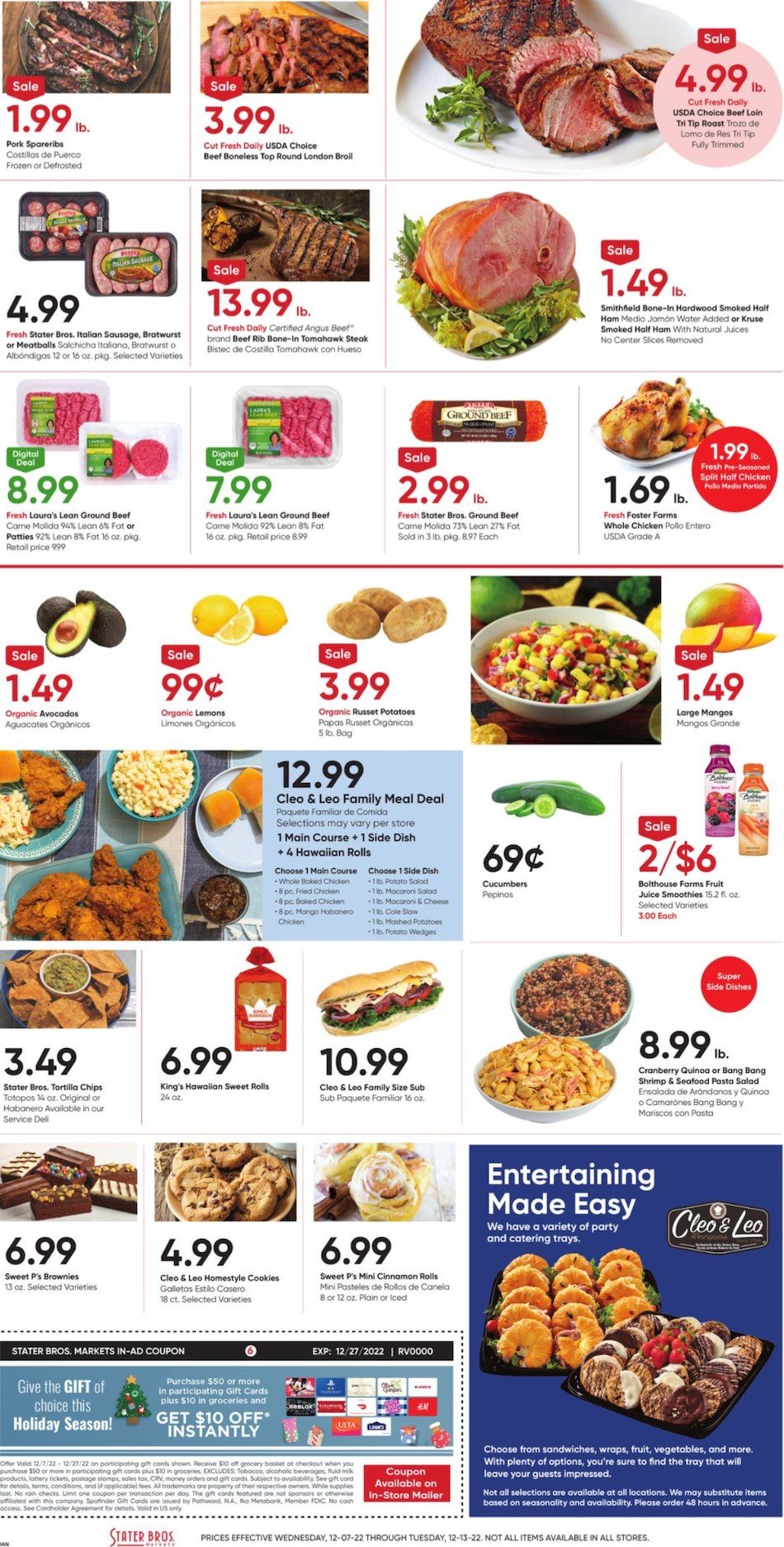 Stater Bros Weekly Ad Dec 7 13, 2022 WeeklyAds2