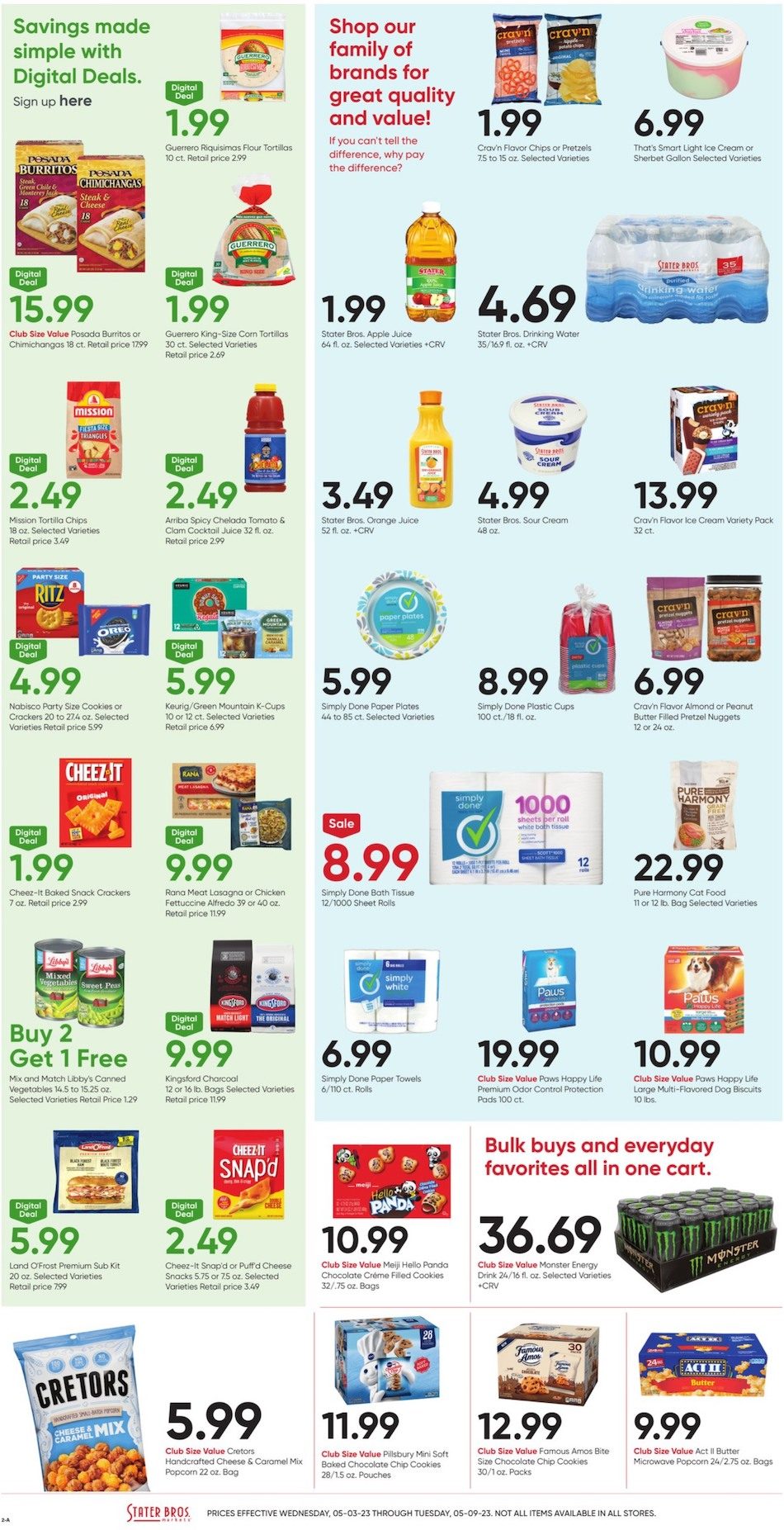 Stater Bros Weekly Ad Sale May 3 - 9, 2023 - WeeklyAds2