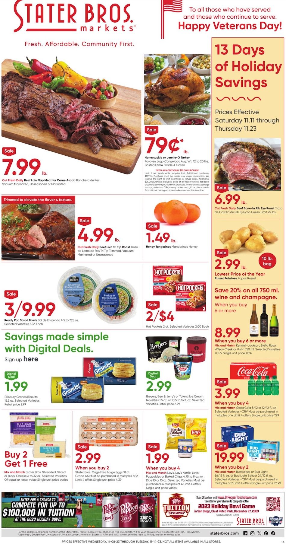 Stater Bros Weekly Ad Nov 8 14, 2023 WeeklyAds2