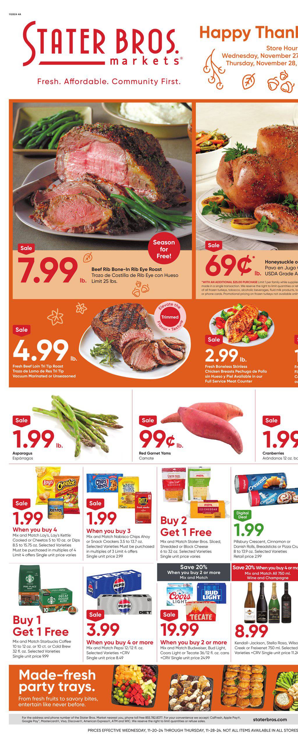 Stater Bros Weekly Ad November 20 28, 2024 WeeklyAds2