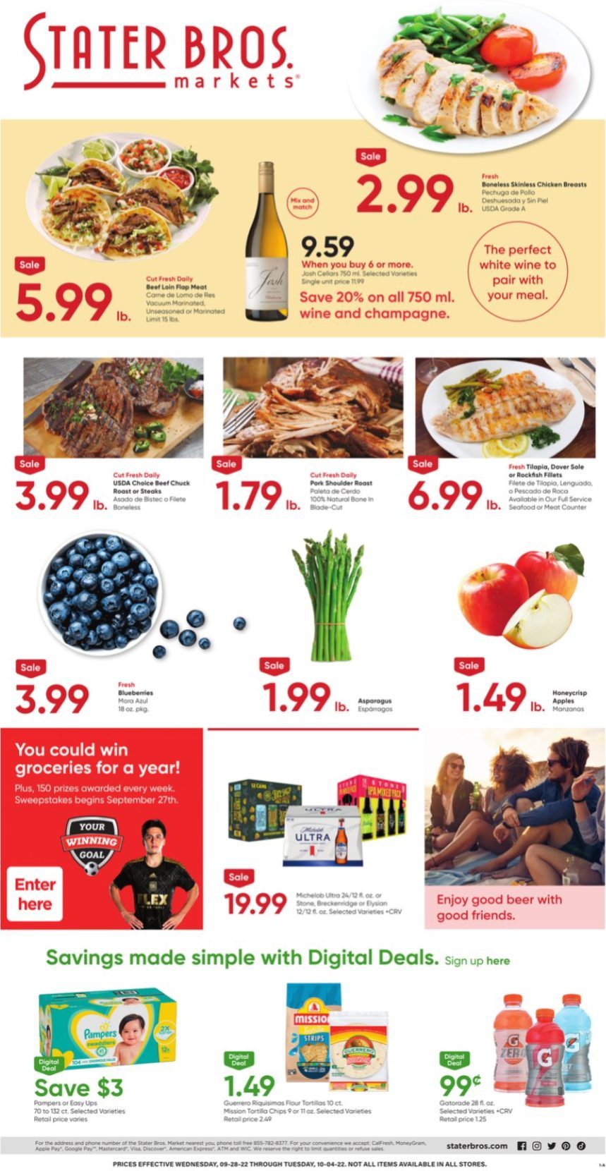 Stater Bros Weekly Ad Sep 28 Oct 4, 2022 WeeklyAds2