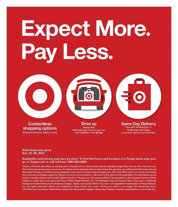 Target Weekly Ad page 70